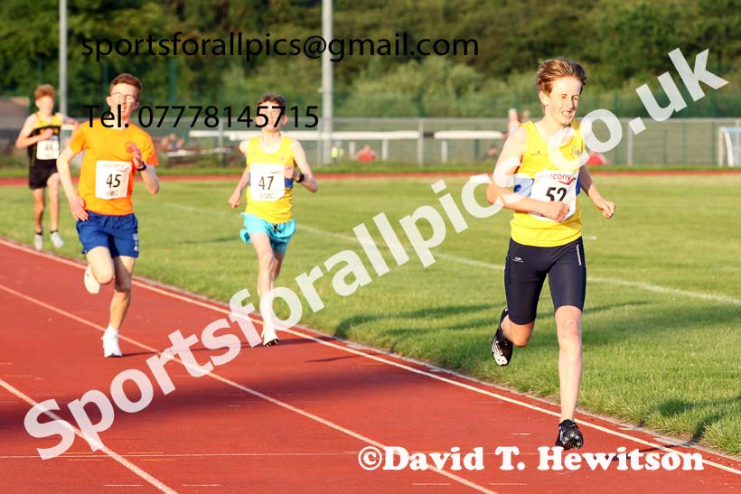 BMC 1500 metres, BMC, Chester le Street, July 19th. Photo: David T. Hewitson/Sports for All Pics